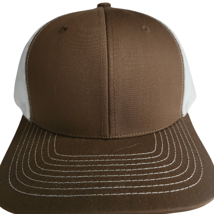 "PAPA" Traditional baseball cap with leather patch