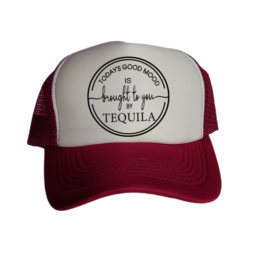 Classic Trucker Hat "Today's good mood is brought to you by Tequila"