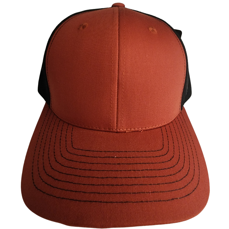 "PAPA" Traditional baseball cap with leather patch