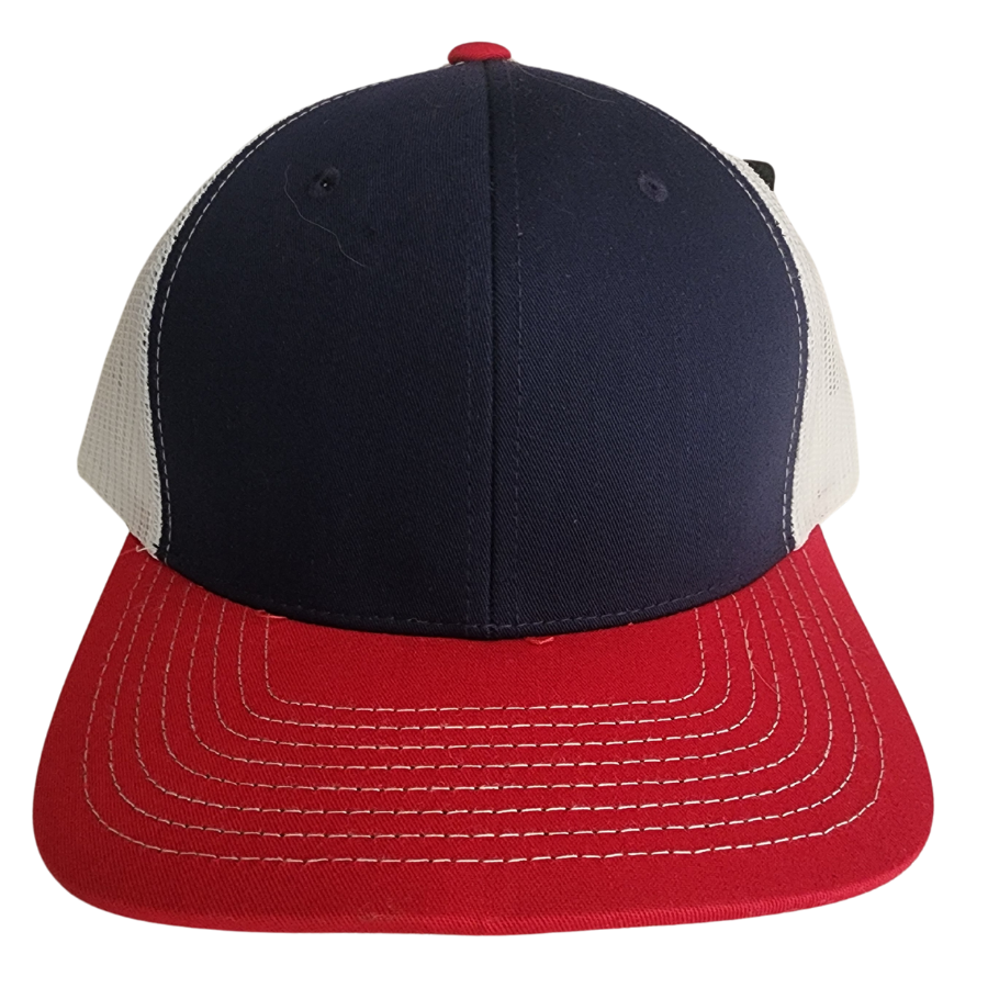 "PAPA" Traditional baseball cap with leather patch