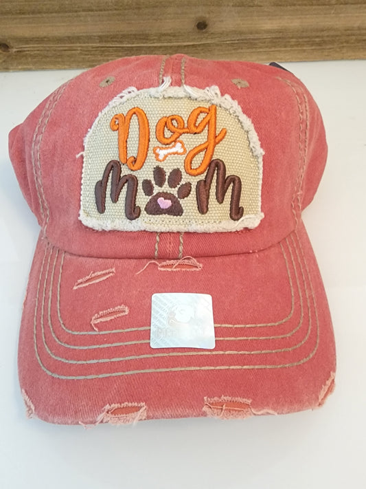 Vintage Hat "Dog Mom"