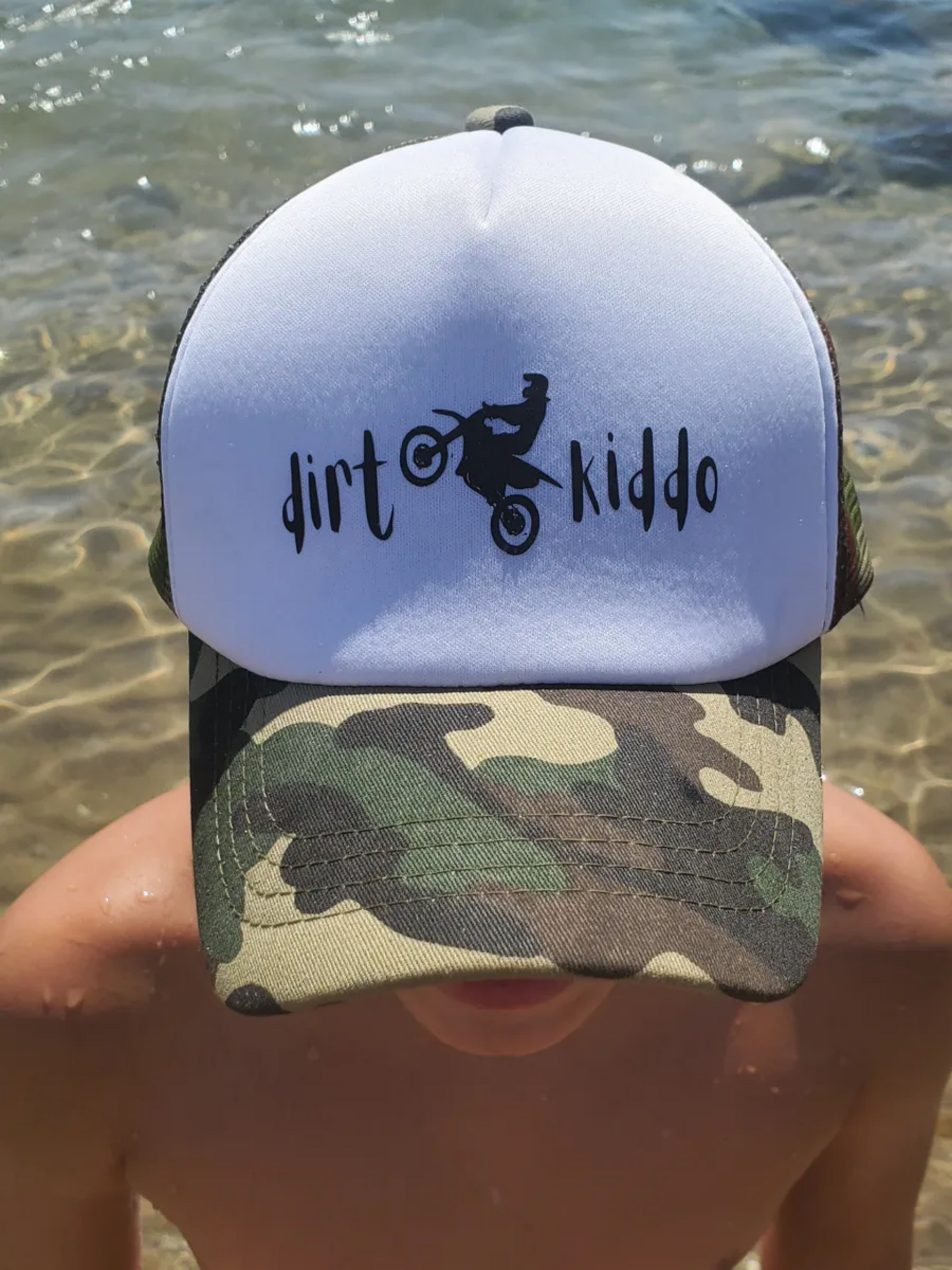 Trucker Hat "Dirt Kiddo Camo Hat"